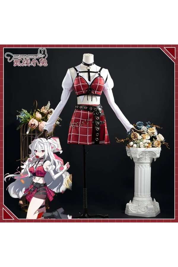 2XXT Cosplay Vtuber Virtual YouTuber Sasaki Saku Sign wa B MV Outfit Cosplay Costume