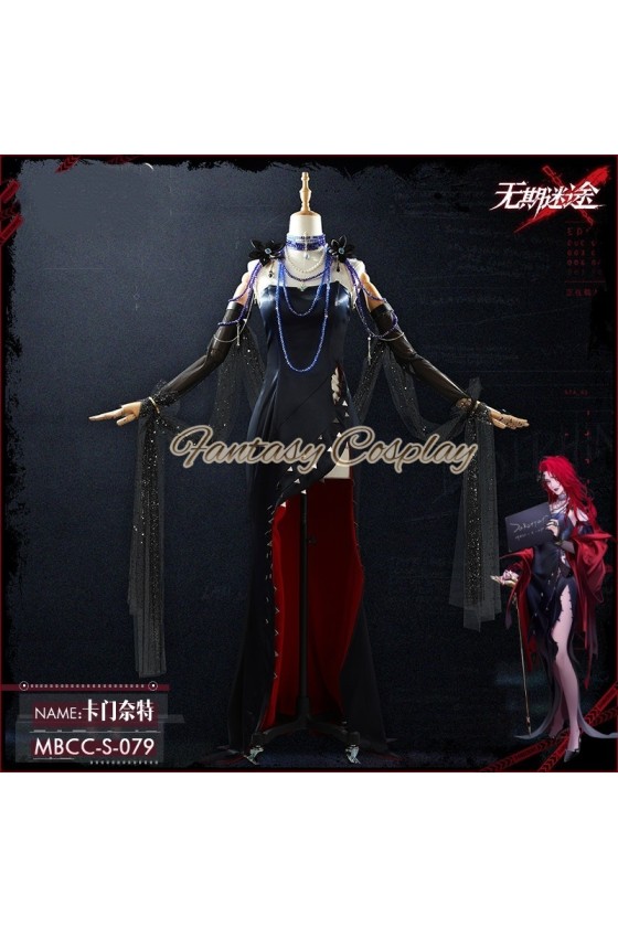 Path to Nowhere Cabernet Formal Dress Cosplay Costume