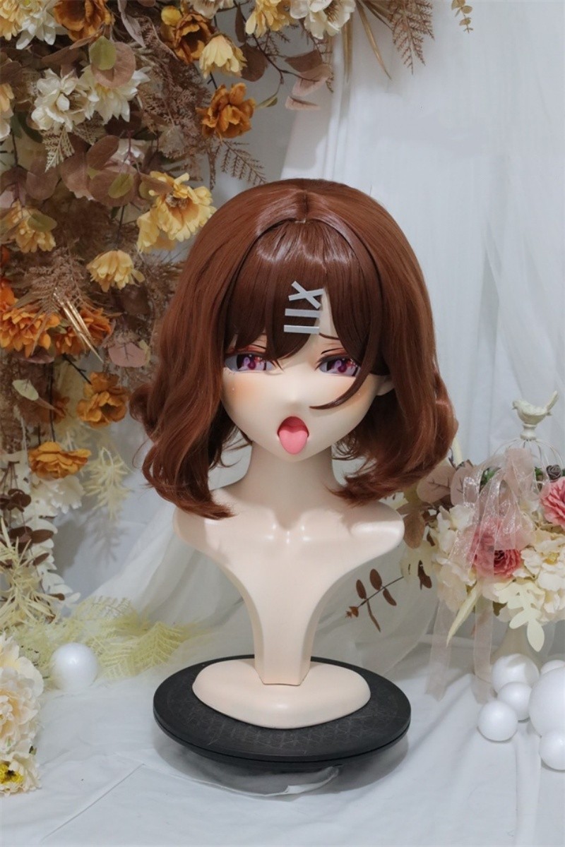 NFD Kigurumi The Idolmaster Shiny Colors Madoka Higuchi Cosplay Mask