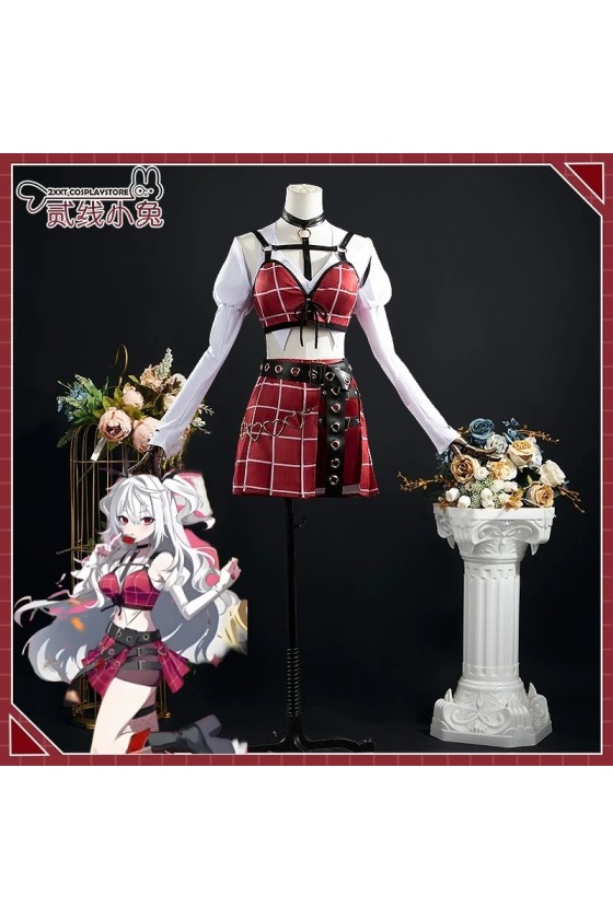 2XXT Cosplay Vtuber Virtual YouTuber Sasaki Saku Sign wa B MV Outfit Cosplay Costume